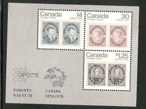 Canada 1978 Souvenir Sheet mnh  SC 756a