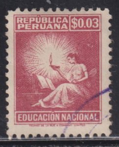 Peru RA35 Education 1952