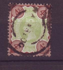 J19322 Jlstamp 1887 great britain used #116 queen