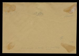 KOREA 1946 (7 Feb)US Military Govt. cvr w/local ovpt Provisionals Inter-island R