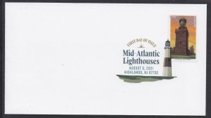 US 5622 Mid-Atlantic Lighthouses Navesink NJ DCP FDC 2021