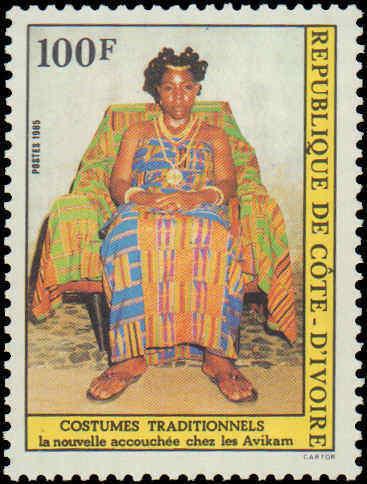 1985 Ivory Coast #736-737, Complete Set(2), Never Hinged