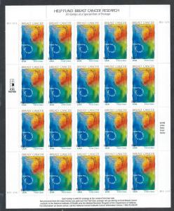 UNITED STATES SC# B1 F-VF MNH 1998 Pane/20