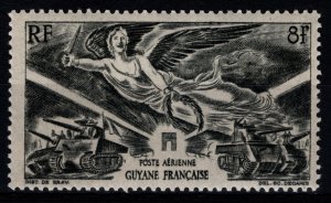 French Guiana 1946 Airmail, Victory, 8f [Mint]