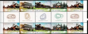 AUSTRALIA  2014 AUSTRALIAN HORSE RACING MNH GUTTERSTRIP