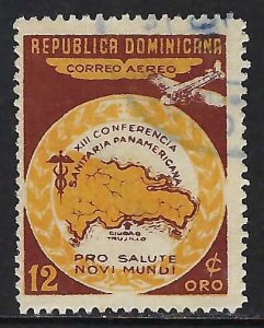 Dominican Republic C77 VFU MAP A1242-2