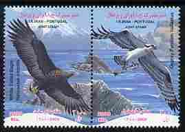 Iran & Portugal 2010 Joint Issues - White-tailed Eagl...