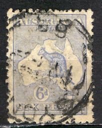 Australia; 1913: Sc. # 8: Die II Used Single Stamp