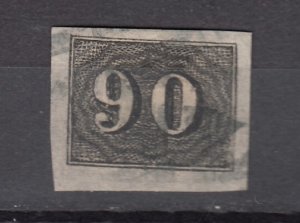 J43874 JLStamps 1850 brazil used #25 numeral