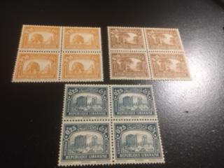 Lebanon sc 114-116 MNH block of 4