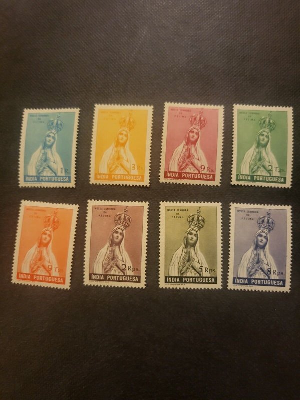 Stamps Portuguese India Scott 481-8 hinged