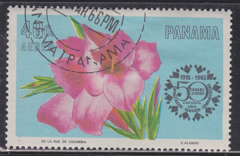 Panama C348 Flor del Espiritu Santo 1966