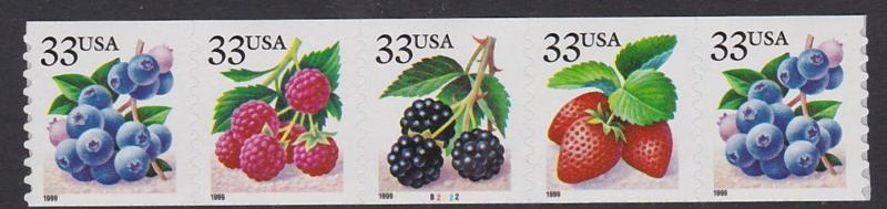 3305a Berries PNC MNH