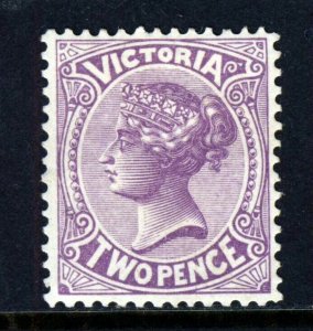 VICTORIA AUSTRALIA 1883 Two Pence Mauve Wmk V over Crown SG 211 MINT