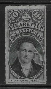 United States Revenue 1879 10 Cigarettes