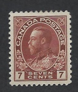 CANADA SC# 114b VF LH 1924