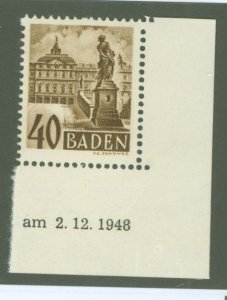 Germany/Baden (5N) #5N38 Mint (NH) Single