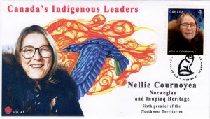 CA23-021, 2023, Canada’s Indigenous Leaders, First Day of Issue, Pictorial