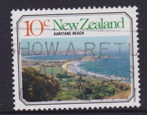 New Zealand 1977 Karitane Beach -  10c used 