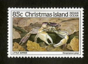 CHRISTMAS ISLAND 171 MH SCV $2.50 BIN $1.00 CRAB, MARINE LIFE