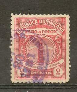 DOMINICAN REPUBLIC STAMP USED FARO A COLON#ER1