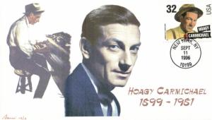 #3103 Hoagy Carmichael Barre FDC