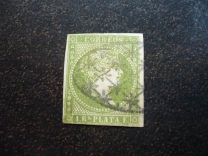 Stamps - Cuba - Scott# 12,13a,14 - Used - Imperf