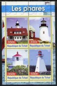 Chad MNH S/S Lighthouses #3 2003