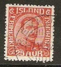 Iceland 121 Mi 102 Used VF 1908 SCV $62.50