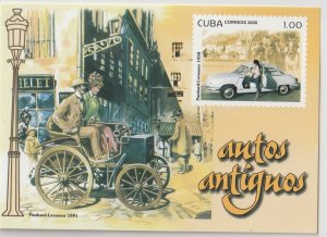 Cuba 2008 Antique Auto Car S/S MNH C25