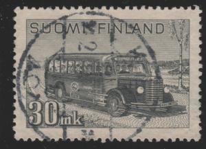 Finland 253A Mobile Postal Bus 1947