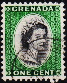 Grenada. 1953 1c S.G.193 Fine Used