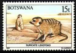 Botswana - 1987 Animals 15t Suricate MNH** SG 628