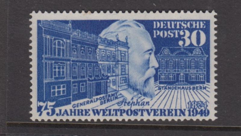 Germany -Scott 669 - General Issues -1949 -  MLH -  Single 30pf Stamp