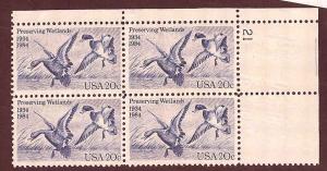 2092 MNH Plate Block UR #21