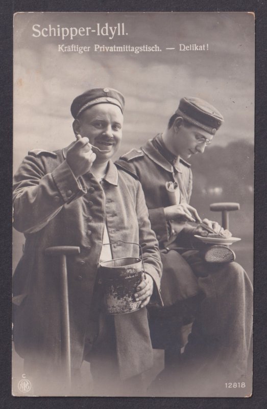 GERMANY 1916 Fieldpost postcard