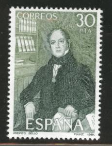 SPAIN Scott  2282 MNH** 1982 Andres Dello writer stamp