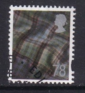 Great Britain Scotland #29 used 2007 tartan 78p