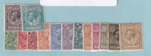 GB # 159-172 VF-MH KGV ISSUES CAT VALUE $218