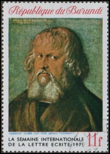 Burundi 365 - Cto - 11fr Painting / Hieronymus Holzachuher (1971)
