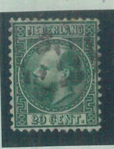 87024e - NETHERLANDS - STAMP - Dutch catalogue # 10 I A  USED Very well centered