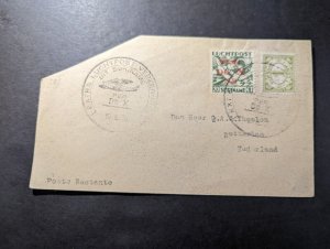 1931 Suriname Overprint DOX Airmail Cover to Rotterdam Netherlands