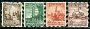 Germany Reich Scott # 486 - 489, used