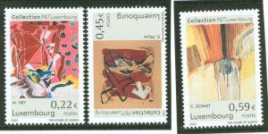 Luxembourg #1085-1087 Mint (NH) Single (Complete Set)