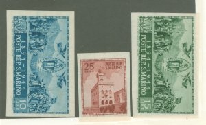 San Marino #239a-c Unused Single (Complete Set)