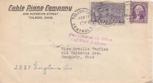 United States Ohio Central Sta. Toledo 1933 CS in duplex  3c Washington 1932 ...