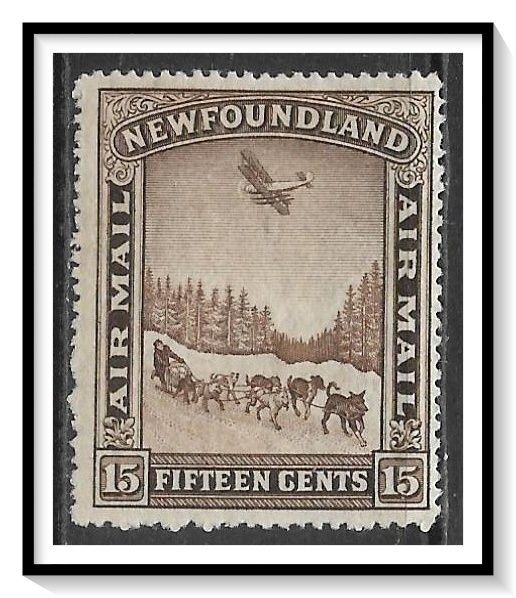 Newfoundland C9 Airmail MHR Canada, Air Mail Stamp / HipStamp