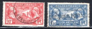 France #243-4  VF, Used    CV $4.25  .....  2010271