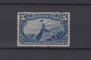 USA 1898 5c Blue Trans Mississippi Expo Sc#288 MH BP839