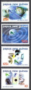 Papua New Guinea Sc# 966-969 MNH 1999 Millennium